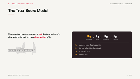 The True-Score Model
