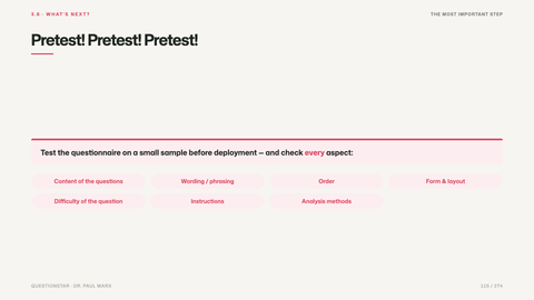 Pretest! Pretest! Pretest!