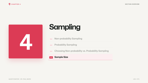 Sampling