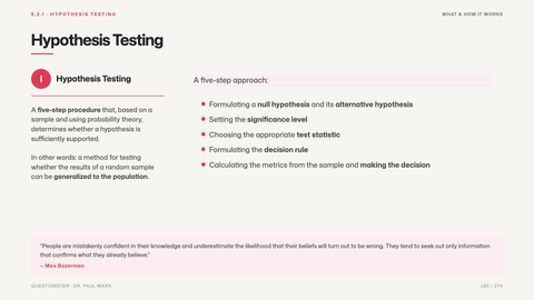 Hypothesis Testing