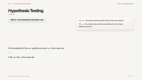 Hypothesis Testing