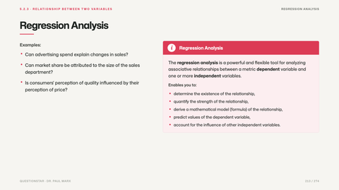 Regression Analysis