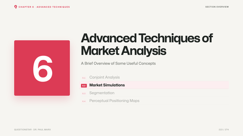 Advanced Techniques of Market Analysis