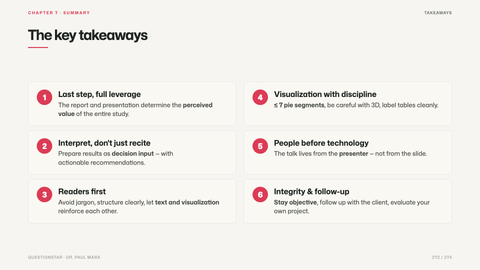 The key takeaways