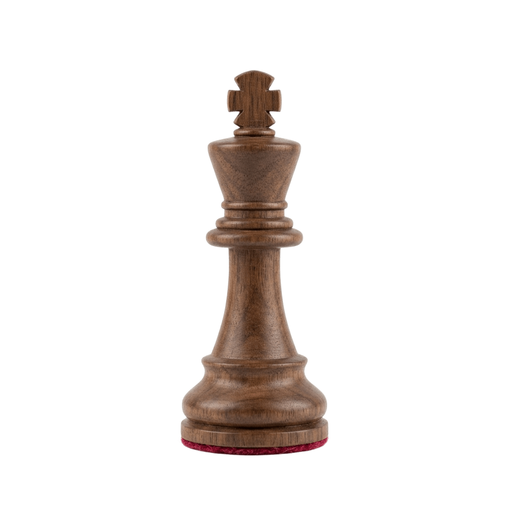 Chess king as a symbol of the management decision